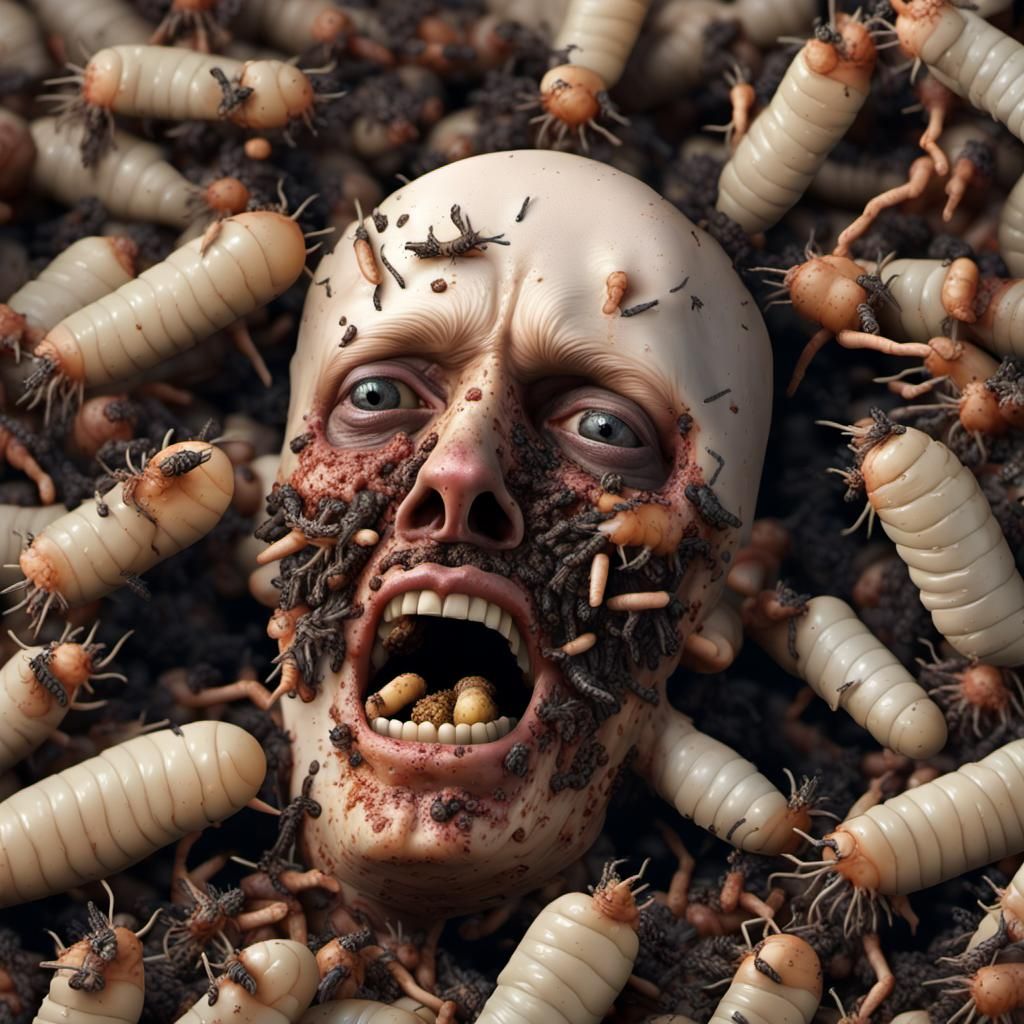 Maggot buffet