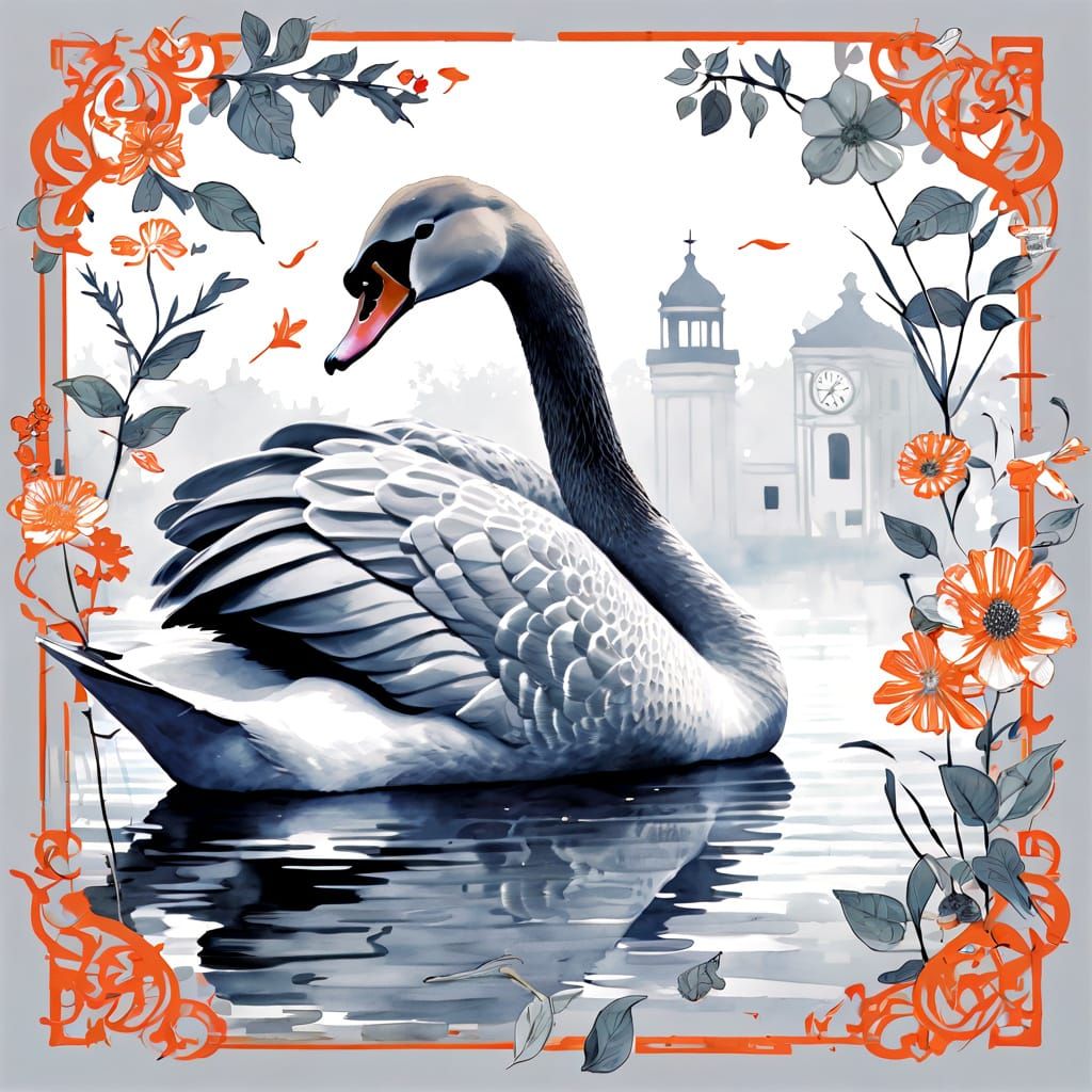 AI Image of a Gray Swan Event