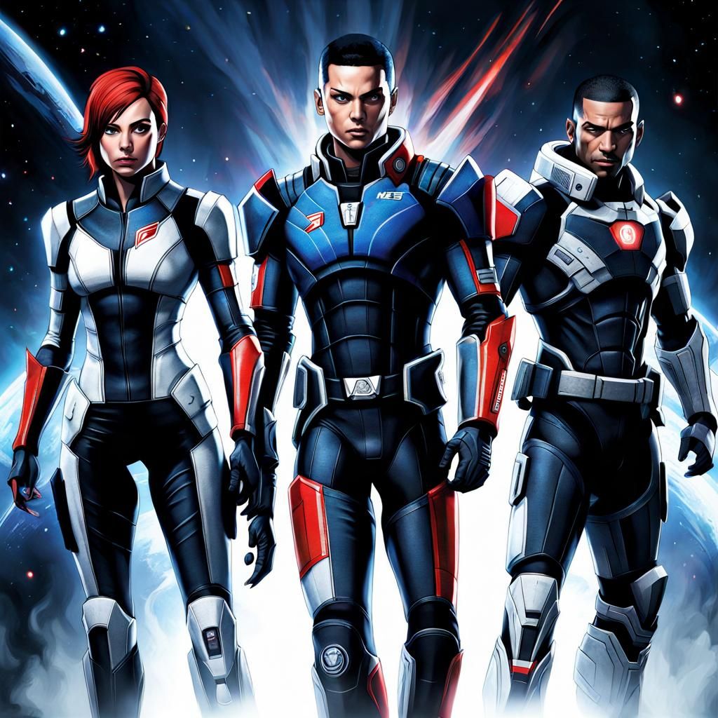 Mass Effect AI Generated Image