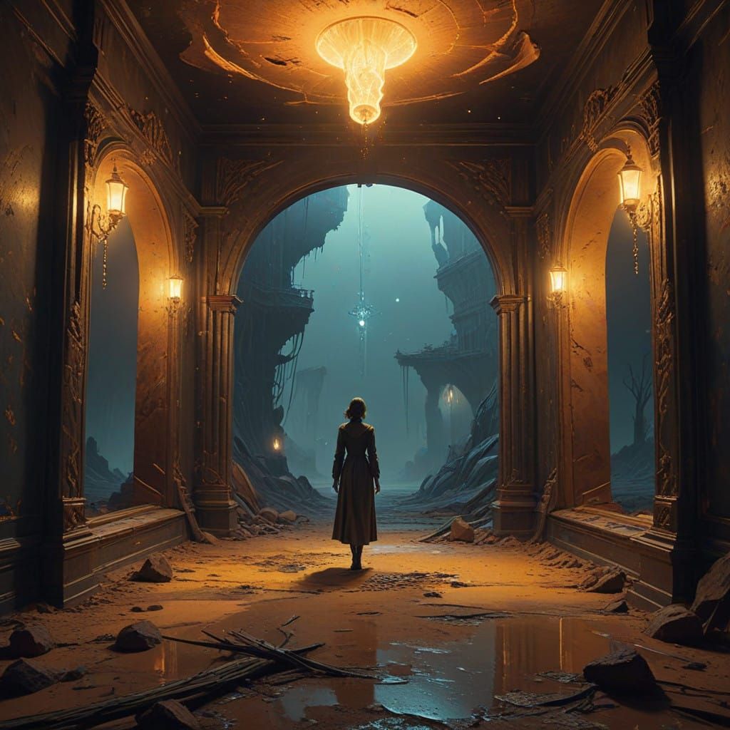 Baroque Dreams in the Desert Night