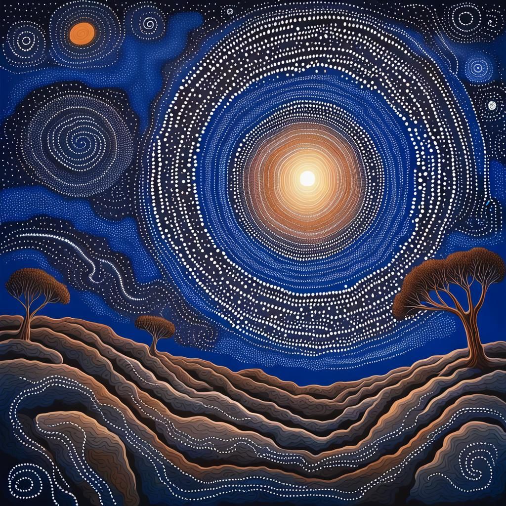 Aboriginal Rock Art: Stars Dreaming Songlines