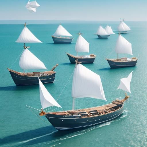 Origami Paper Boat in Soft Focus