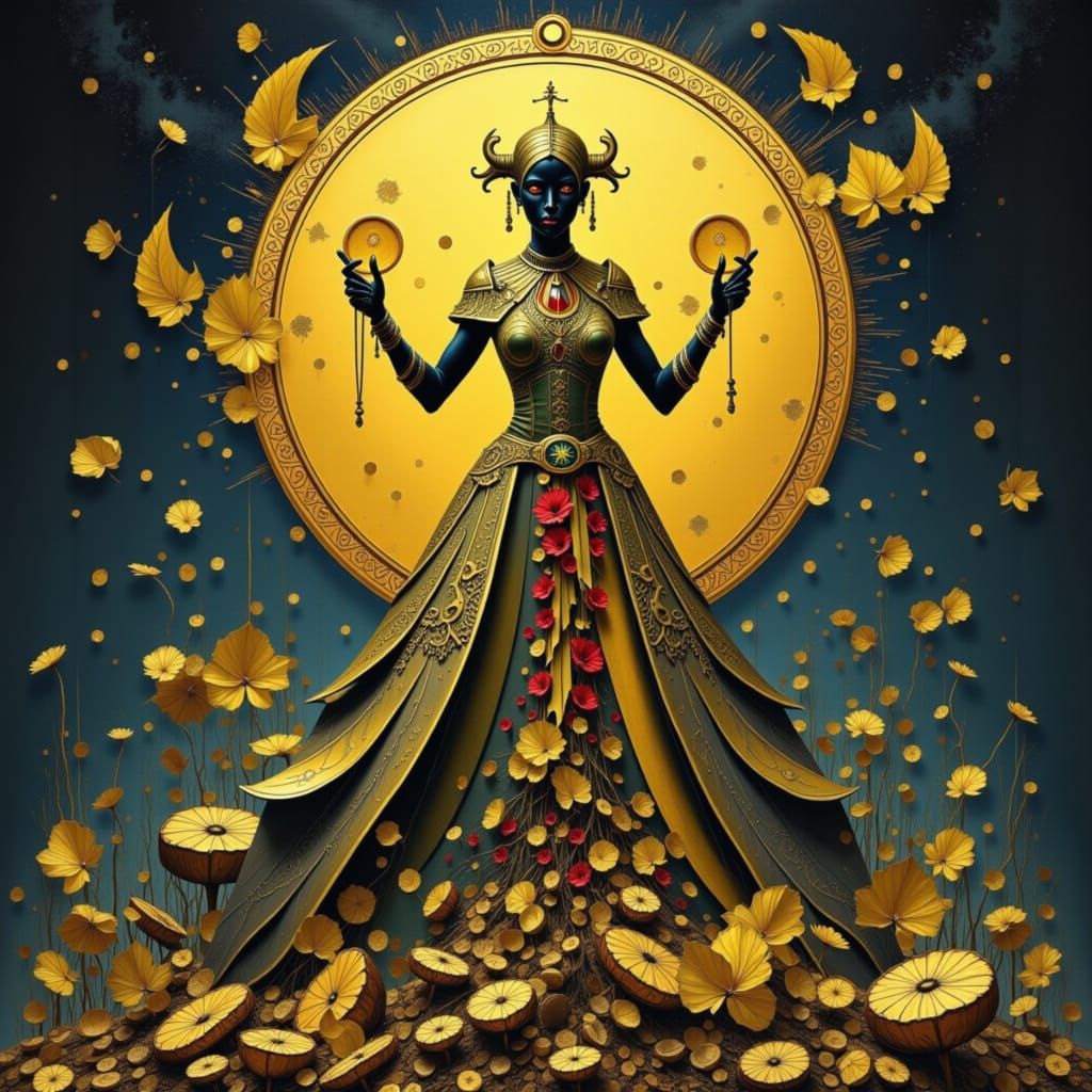 Dynamic Figure Reaches for Gold