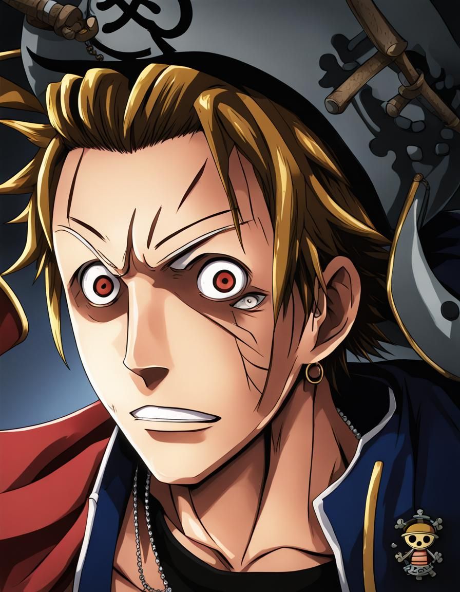 One Piece Anime Style Character Illustration