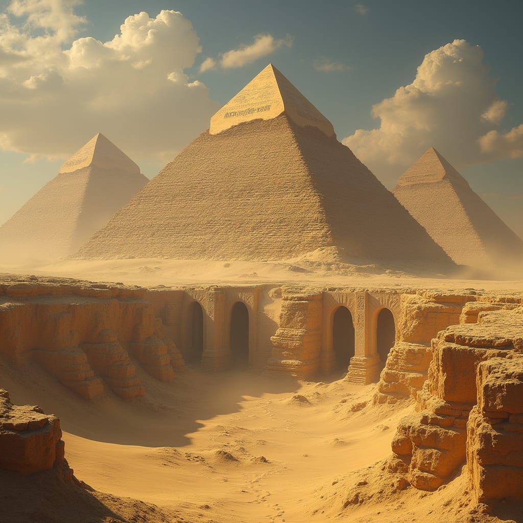 Ancient Secrets Unveiled Beneath the Pyramids
