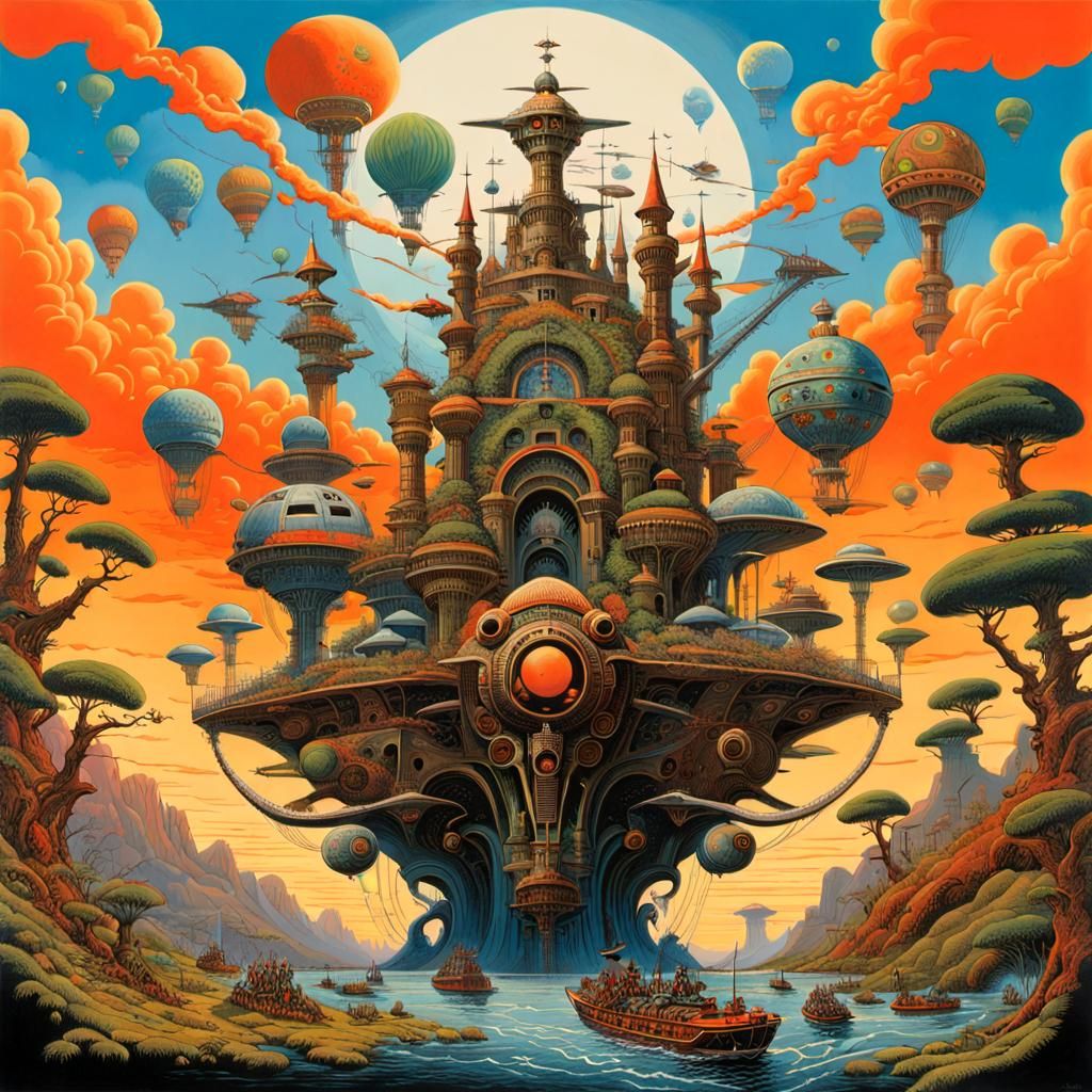 In the style of Patrick Woodroffe 2