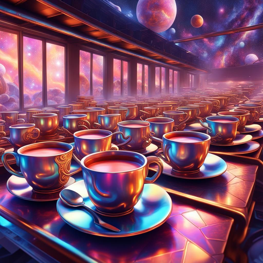 Magical Hot Chocolate Factory by Amaringo