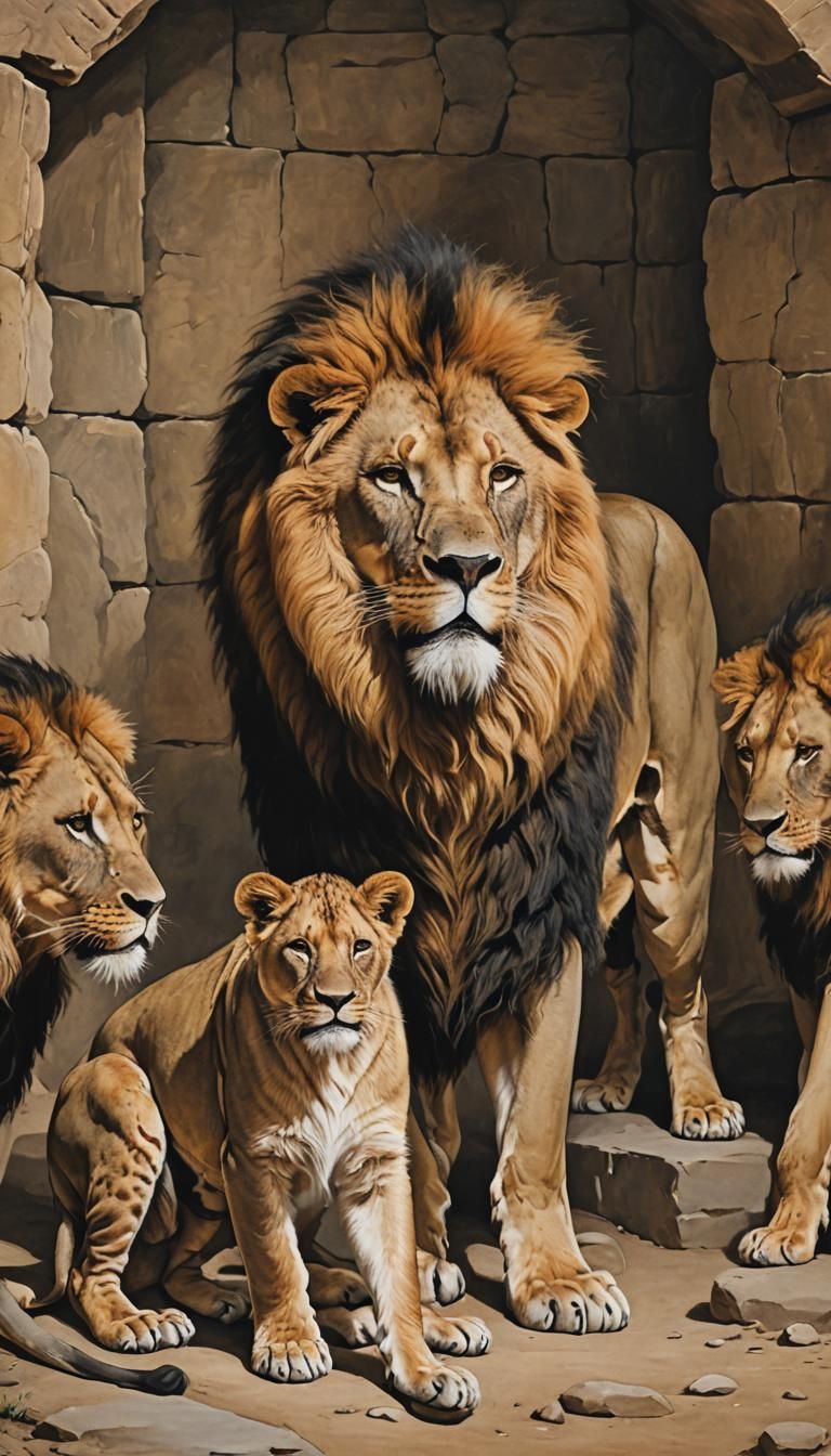 Daniel in the Lions' Den