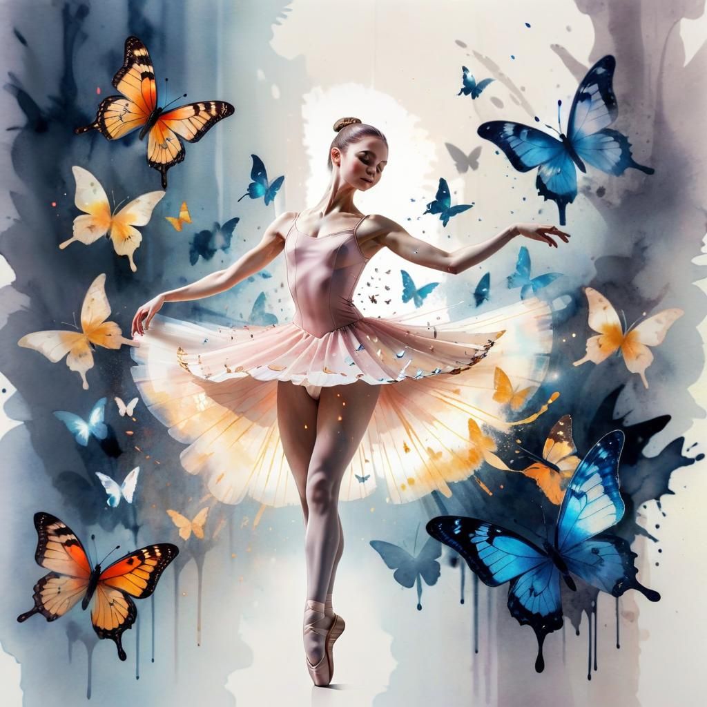 Dancing butterflies collection