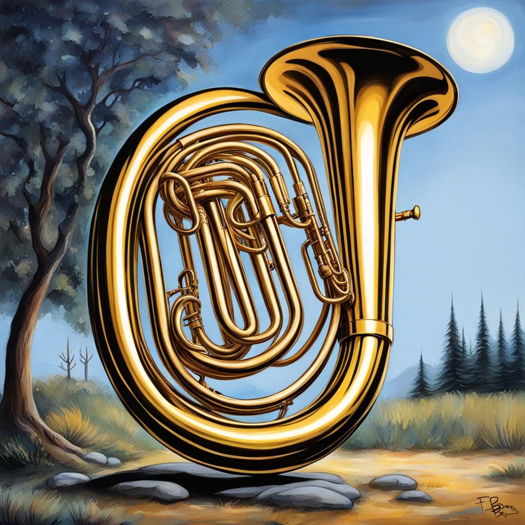AI Image of Tuba Jim Burns