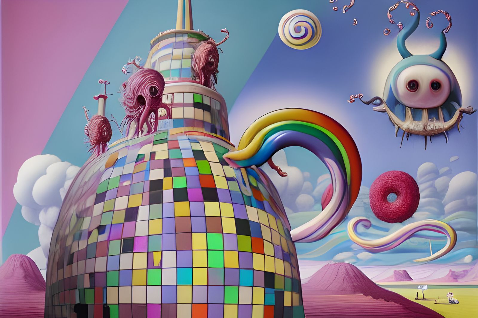 Eldritch Candyland Horror Inspired by Masters