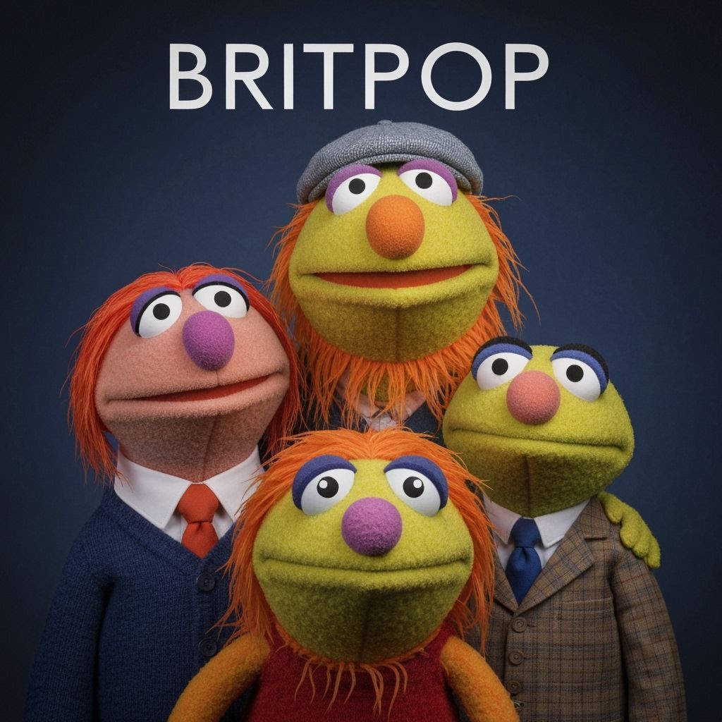 Britpop Muppets: A Groovy Rendition