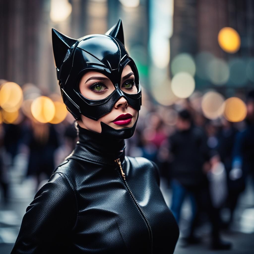 Catwoman in New York: Professional Photography