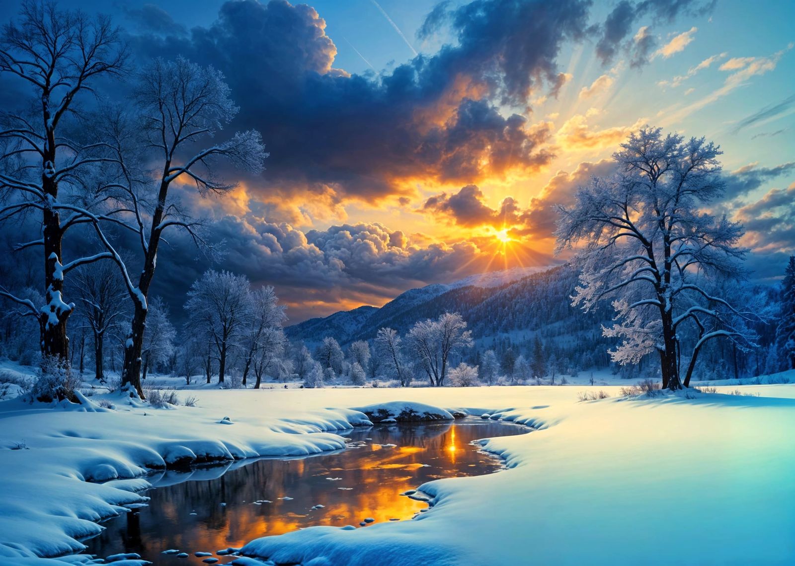 Winter landscape
