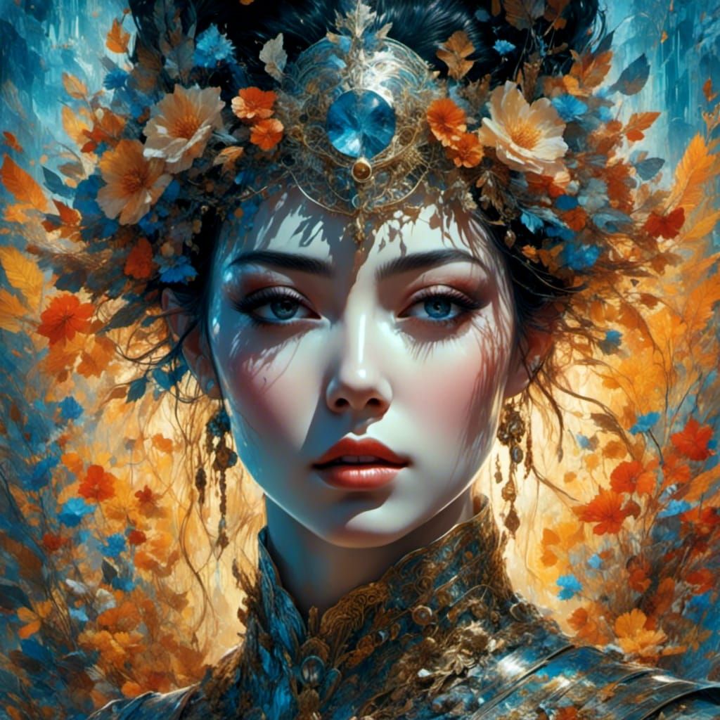 Diamond Queen Portrait