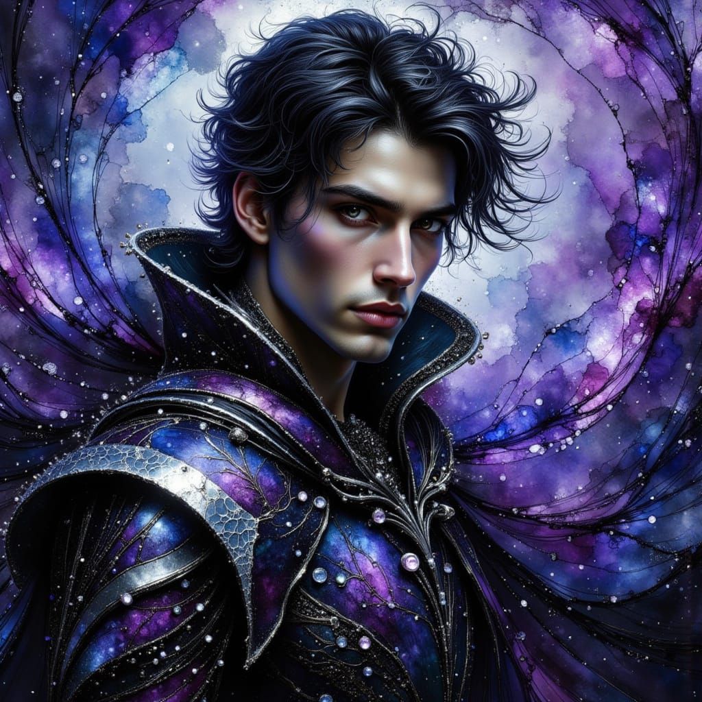 Dark Knight in Ethereal Armor