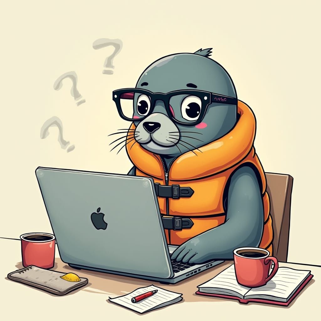 A Seal Developer in a Colorful Studio