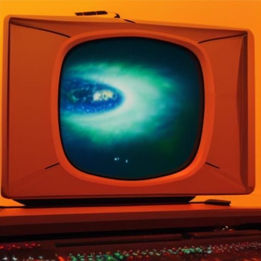 Captain's View: Futuristic Starship Monitor