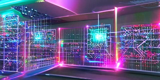 Neon Superhighway in Cyberspace: Cyberpunk Art