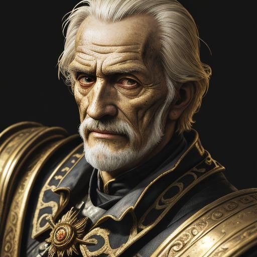 Don Quixote Android in Spanish Baroque Style