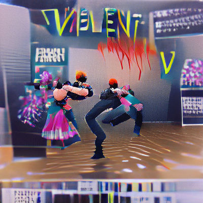 Colorful Abstract Pattern Generated by AI