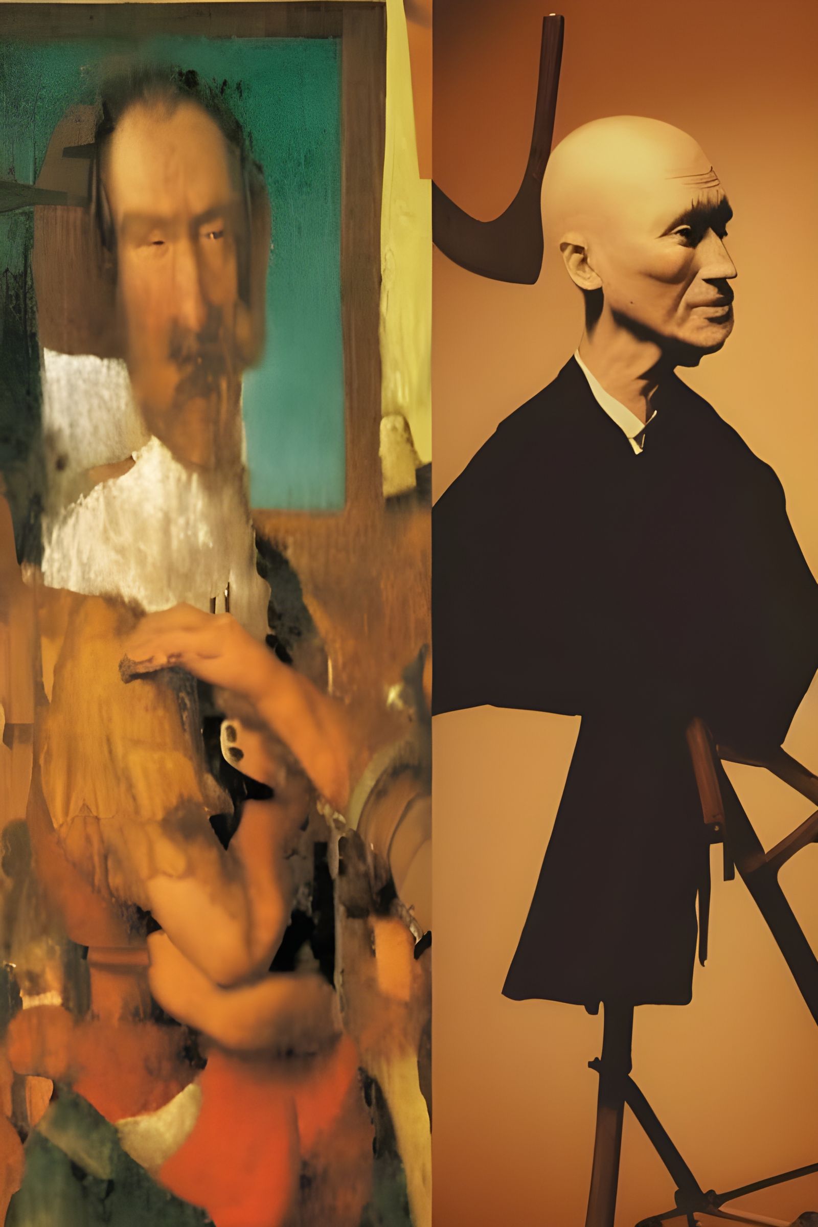 Hyperdetailed Abstract Art of Folk Singers