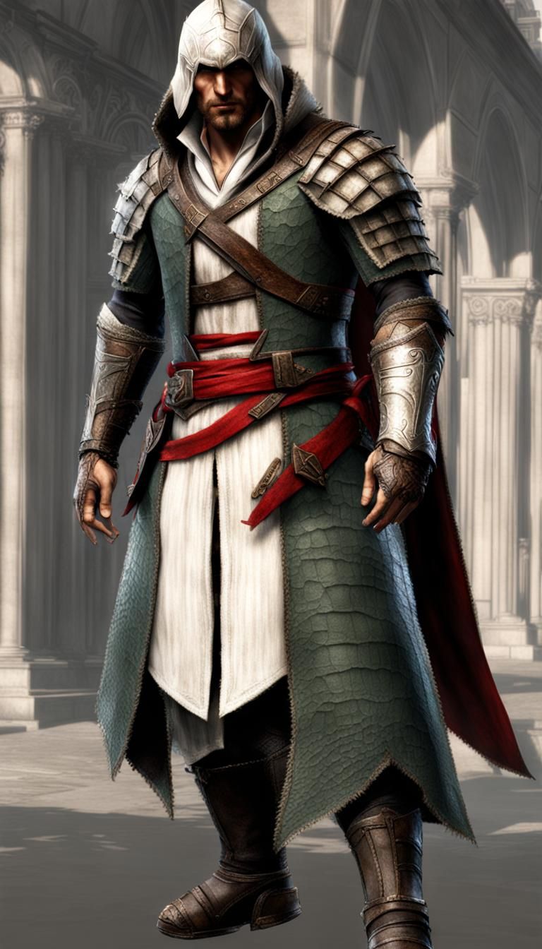 Ezio in Alligator Skin Outfit