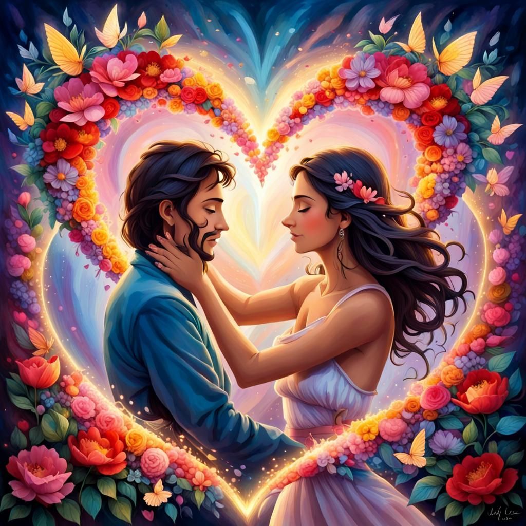 Love's Enchanting Force: Joy and Optimism