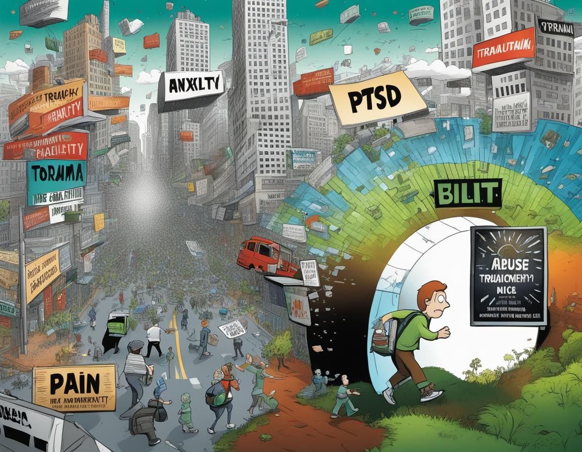 Escaping Chaotic City into a Cartoon Reality Portal