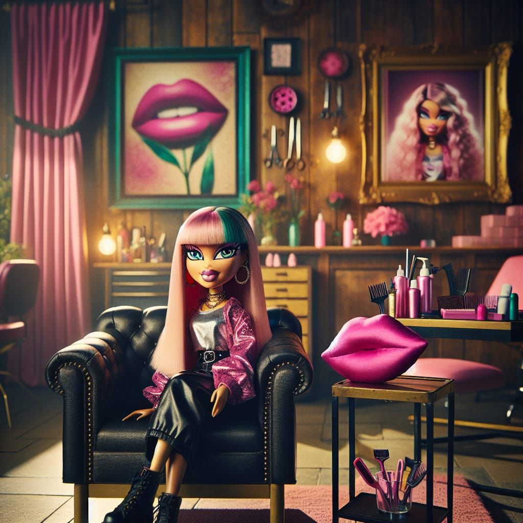 Hairstylist in Elegance Meets Streetwear, Inspired by Bratz ...