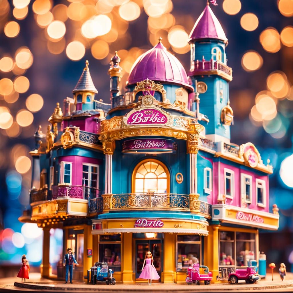 Barbie in a Dreamy DSLR Wonderland