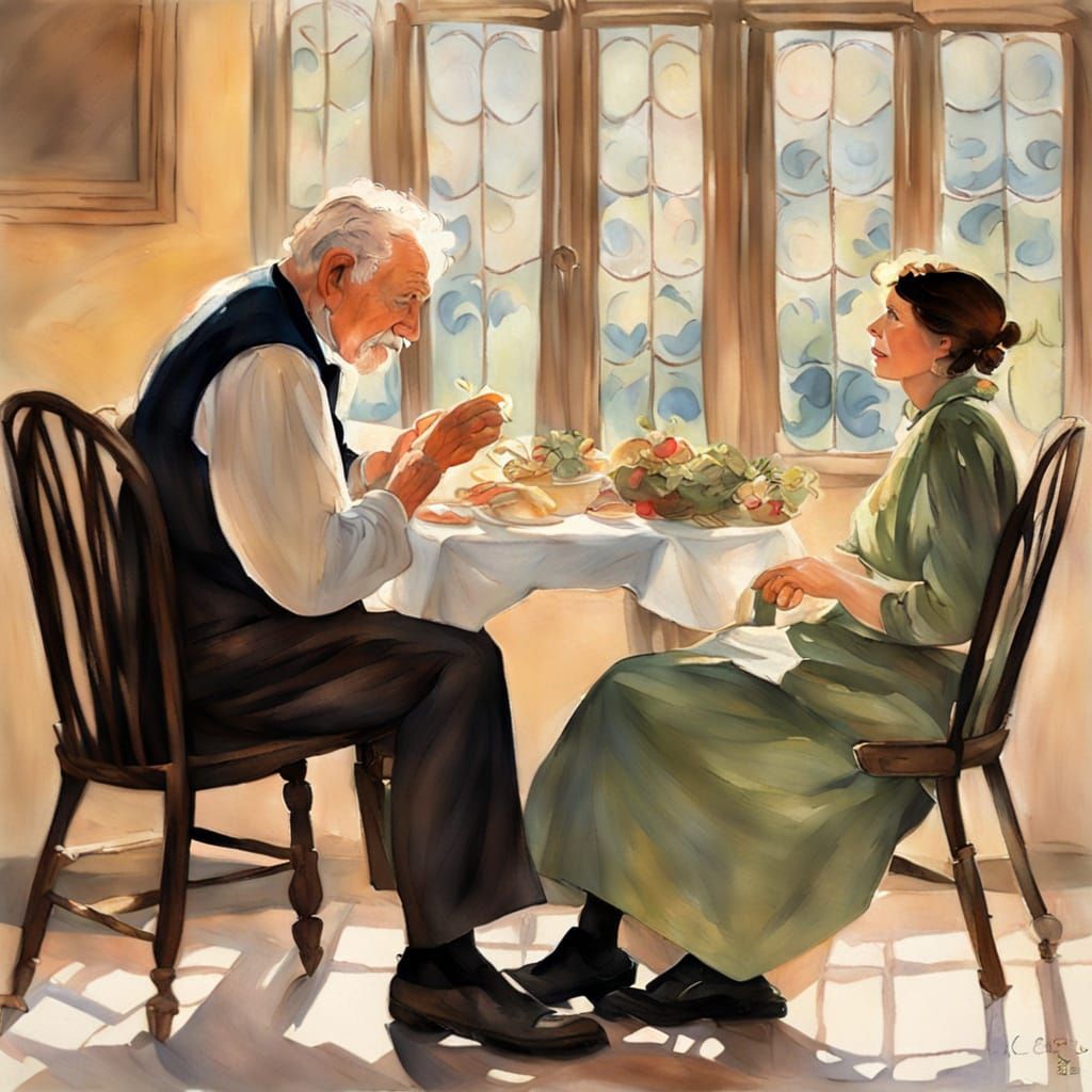 Warm Interlude in a Sunlit Room