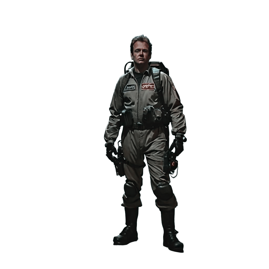 Ghostbusters' Peter Venkman in 1950s Photo Style