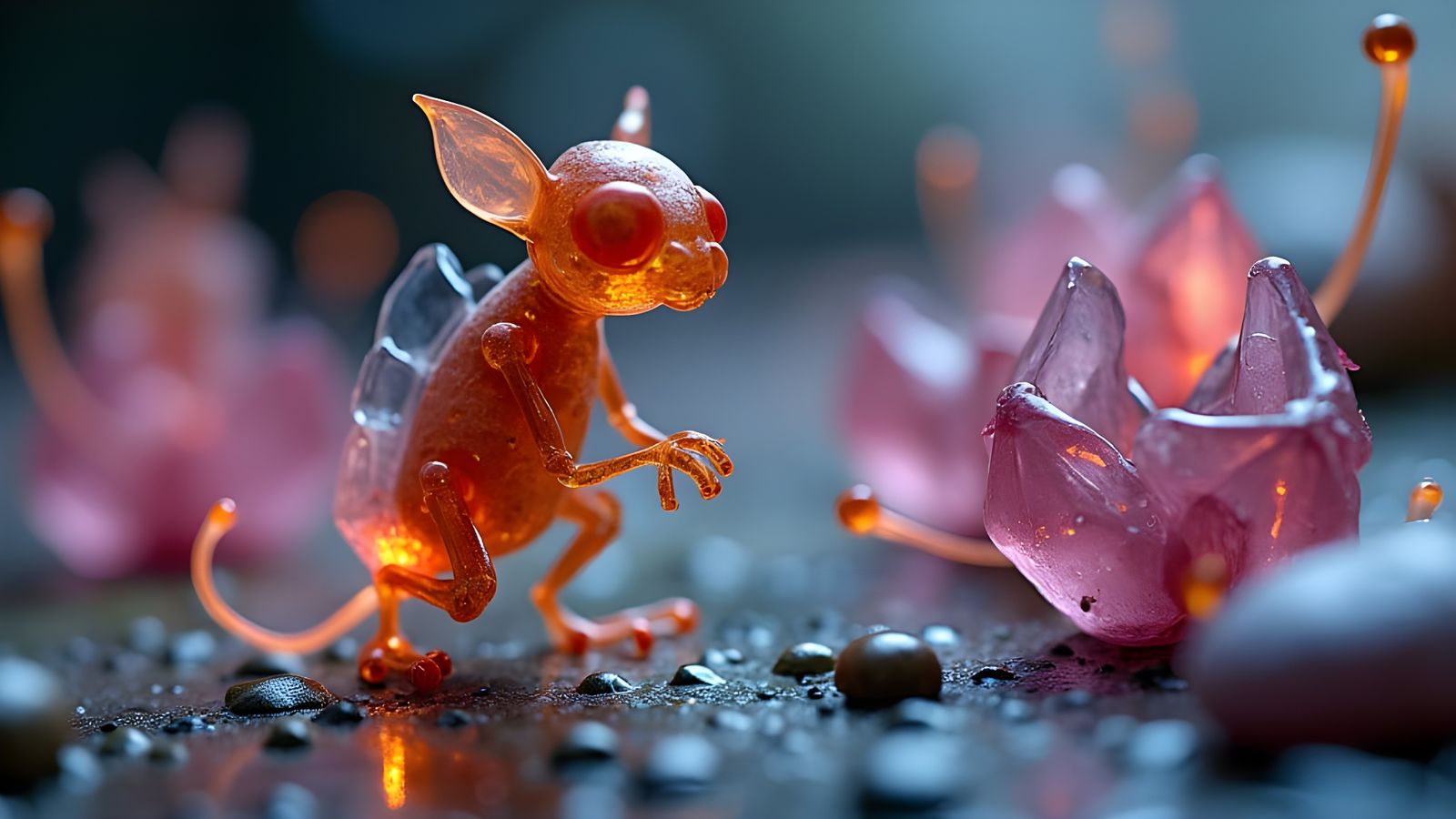 Dancing Synth Machine Elves in Stop Motion