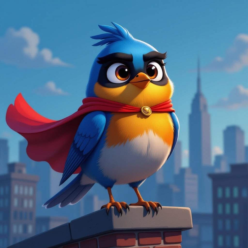 🐤 Proud Robin — Hero of Bird City