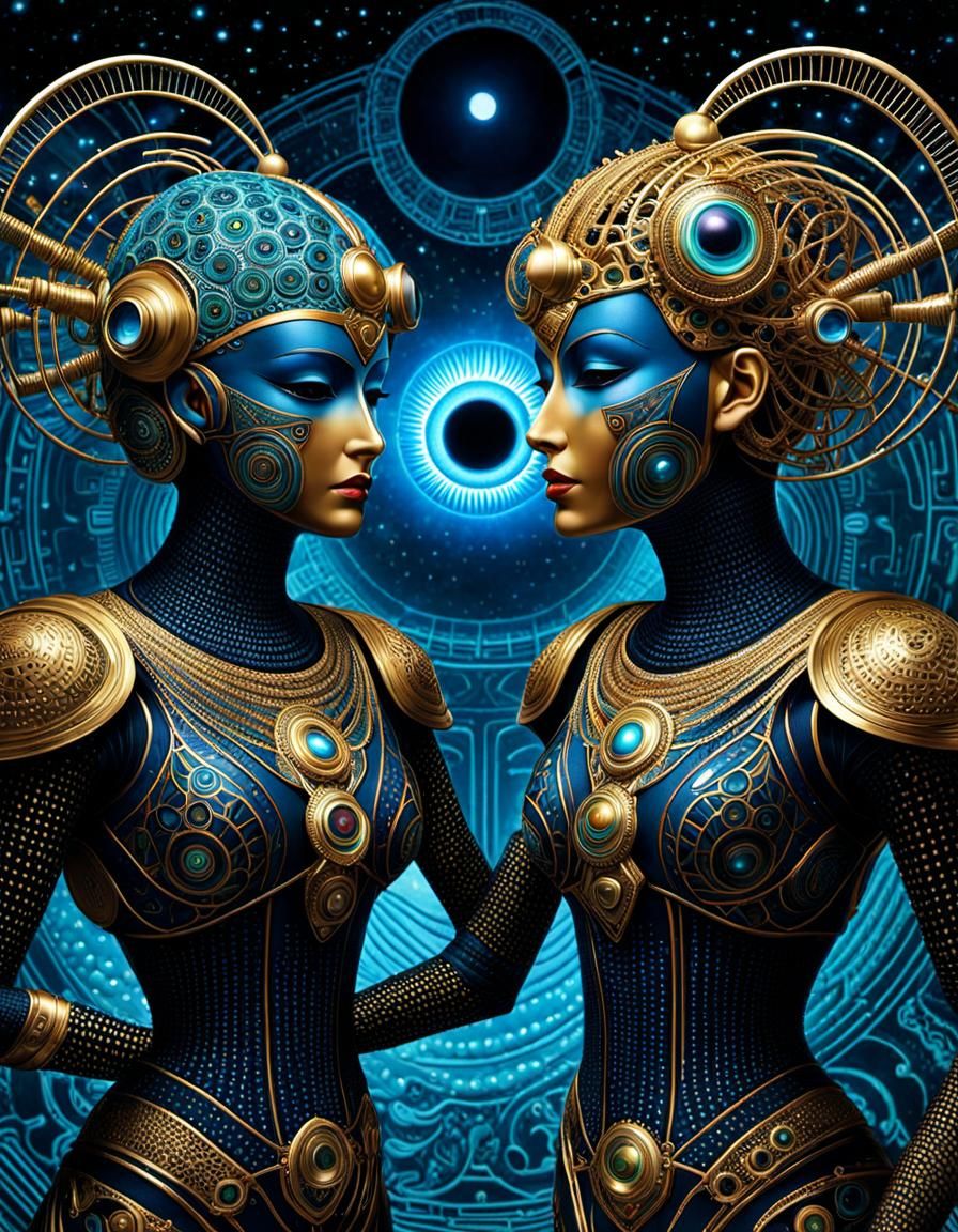 Algorithmic Entities in Laig Bay: Surrealcore Art