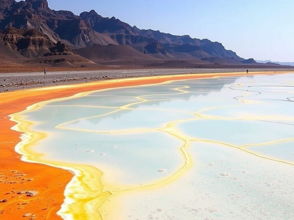 Hypnotic Landscapes of the Danakil Depression
