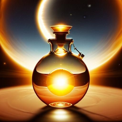 The Sun in a Flask Flows to Earth