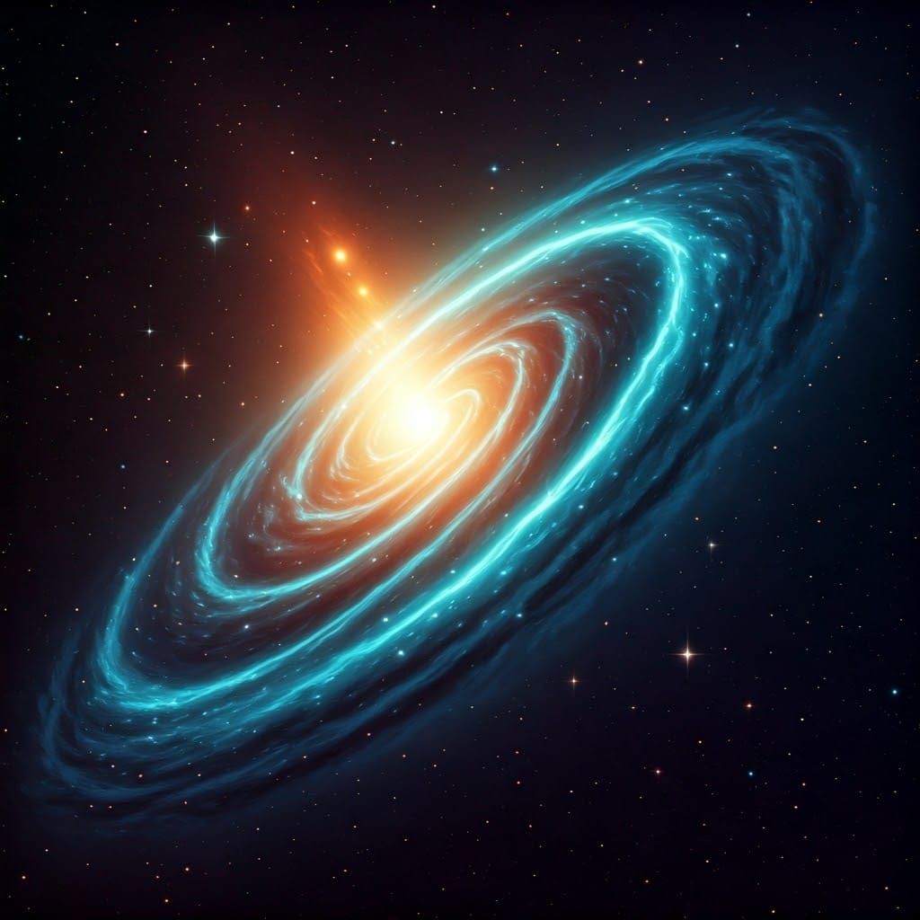 Entrancing Nebula in Infinite Darkness: A Cosmic Masterpiece