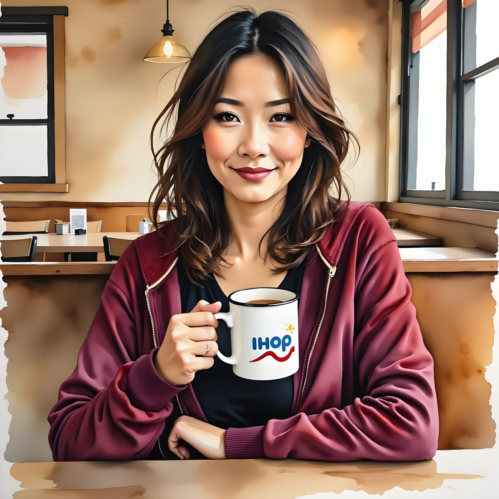 Cozy IHOP Morning with a Warm Smile