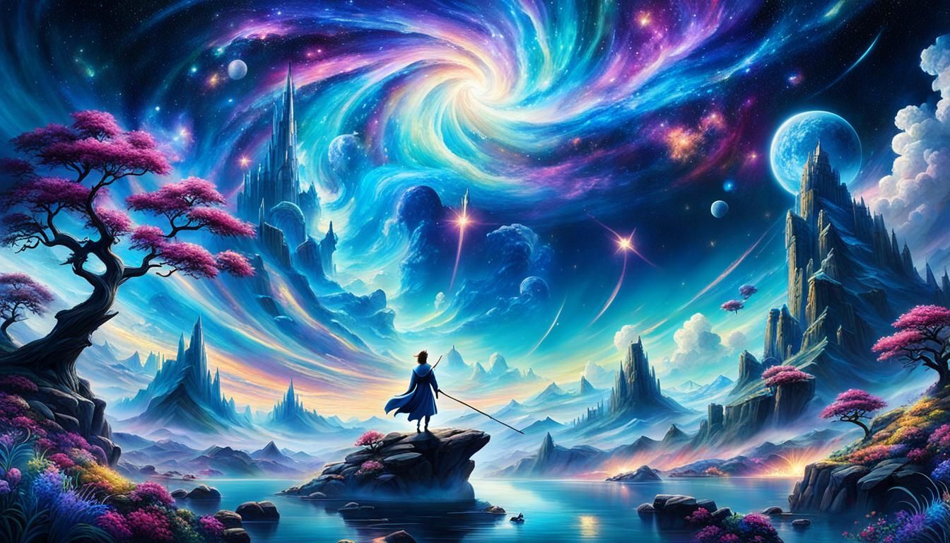 Surreal Celestial Dreamscape in Ultra HD