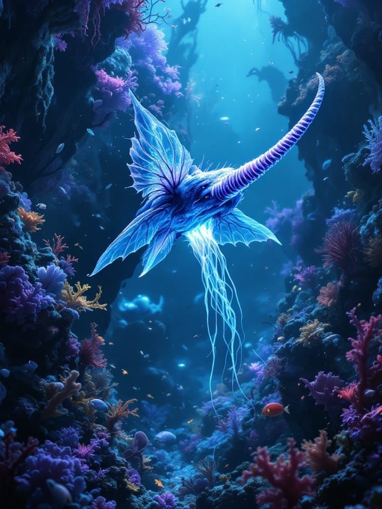 Narwhal-Jellyfish-Vampire Bat