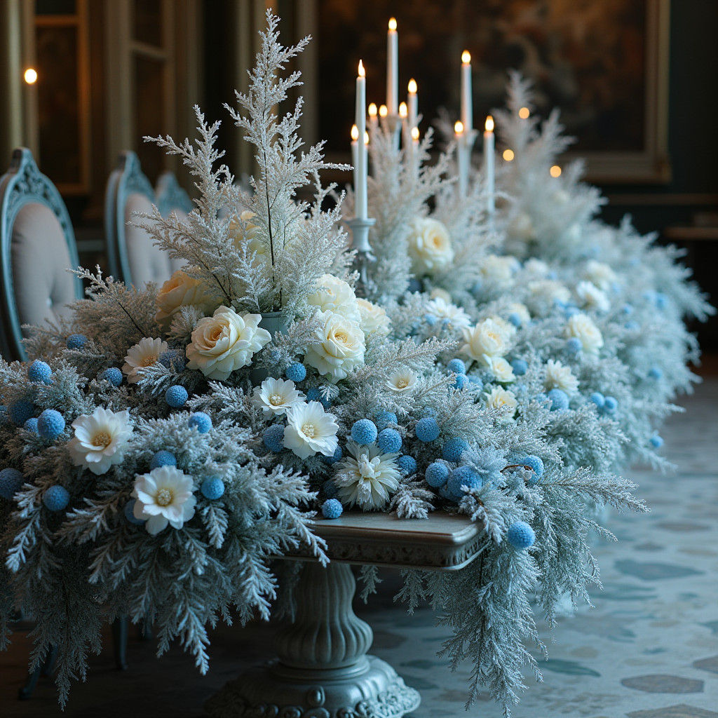 Enchanted Winter Wonderland Floral Arrangement