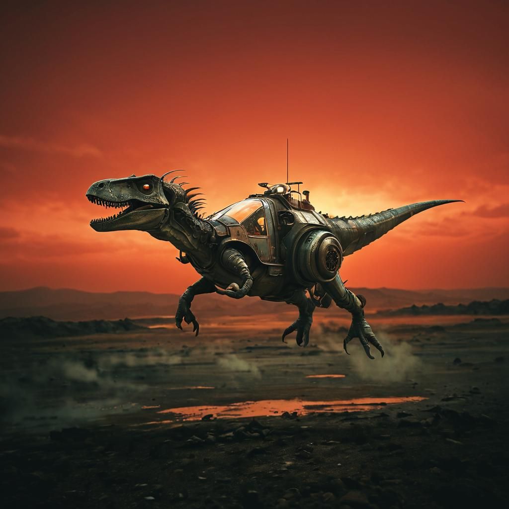 All-Terrain Raptor Steampunk Pod