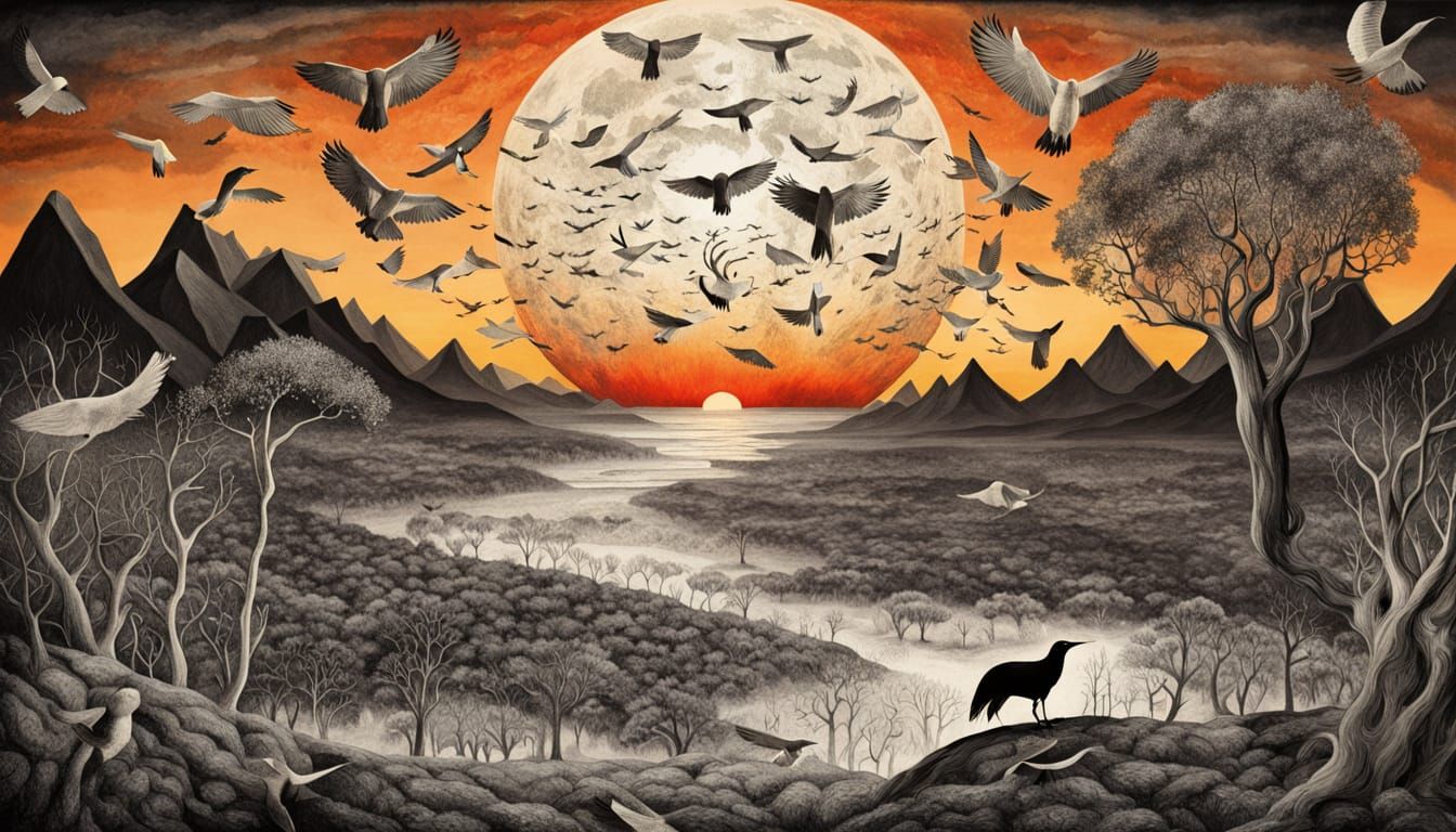 Cosmic Gratitude Collage in 8K Digital Art