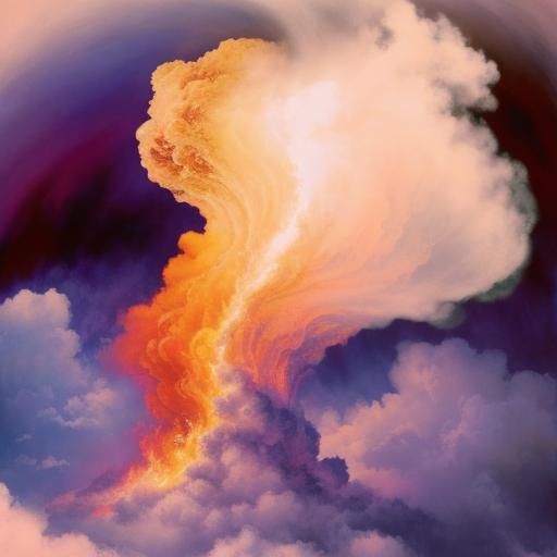 Psychedelic and Fantastical AI Dreamscape