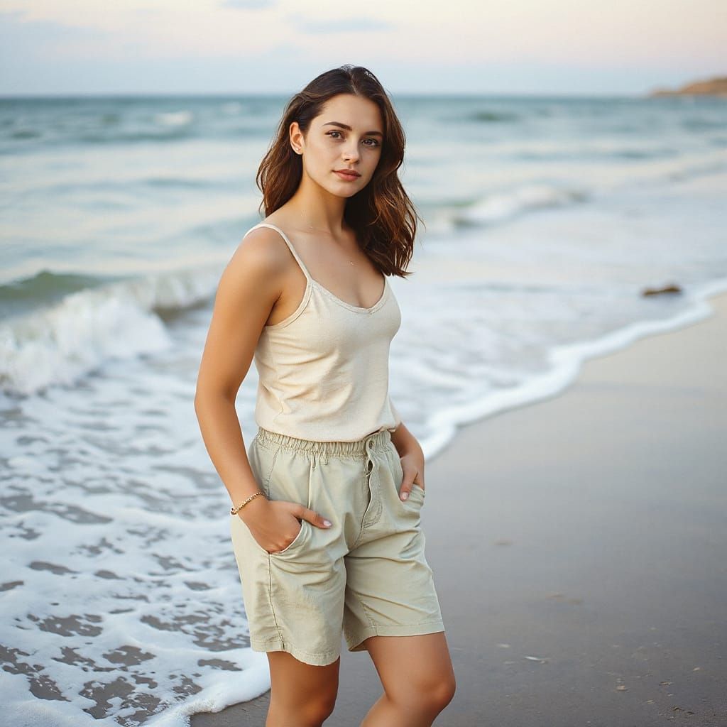 Serene Summer Scene of a Classic American Beauty