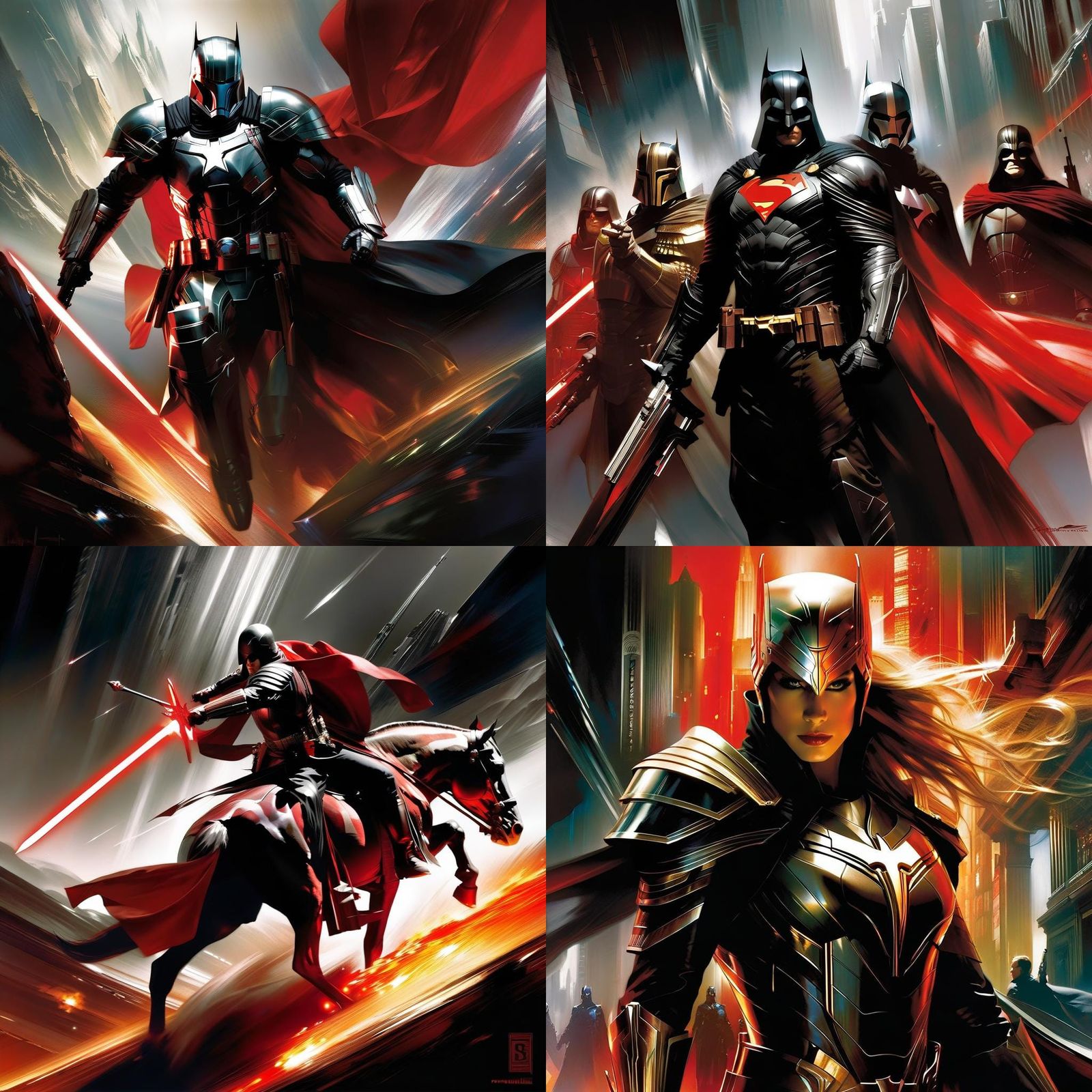 Fantasy Art with Bold, Dynamic Realism