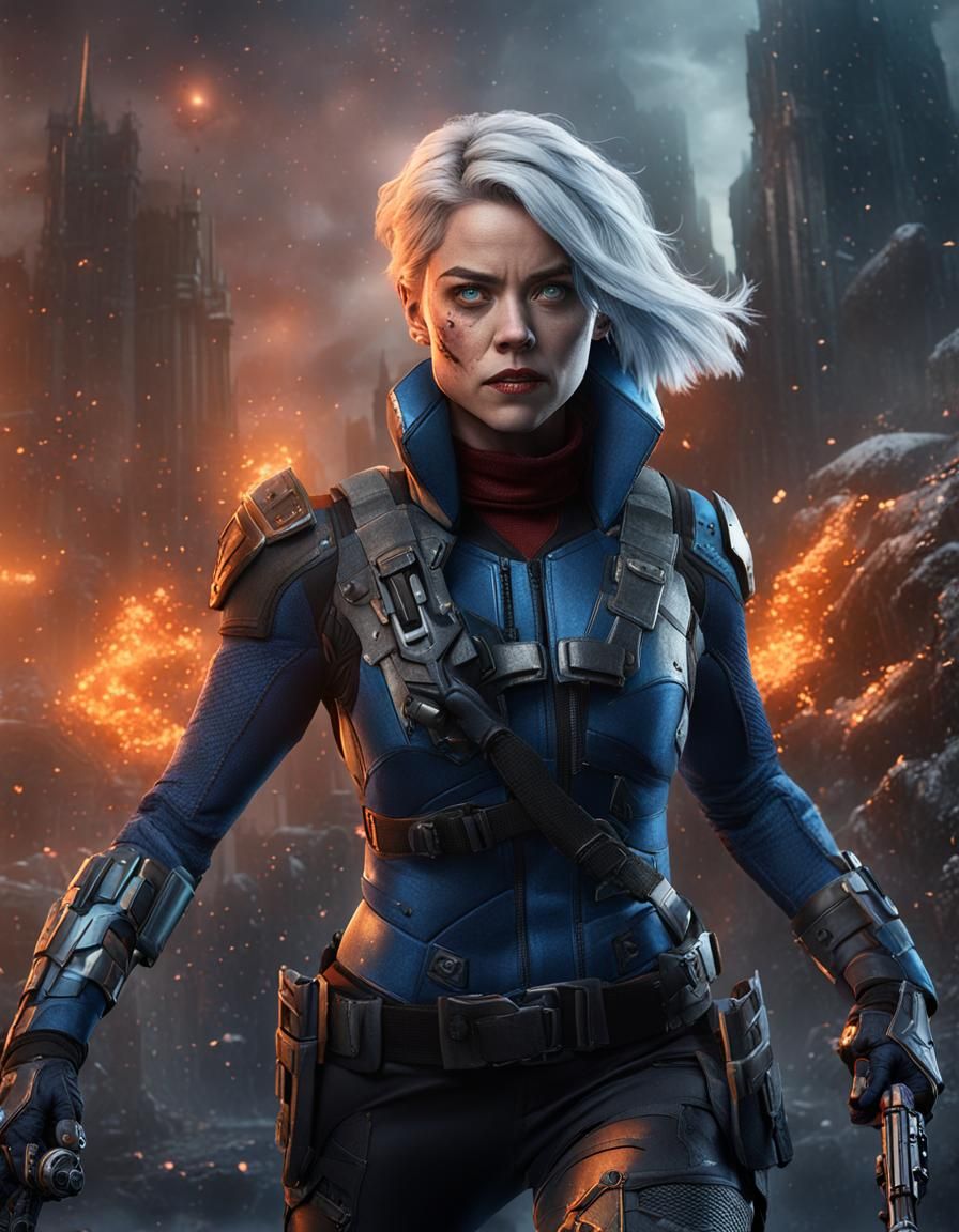 Sydney Sweeney as Ravager: Fantasy Concept Art