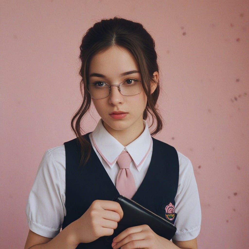 Man in Schoolgirl Uniform Film Still